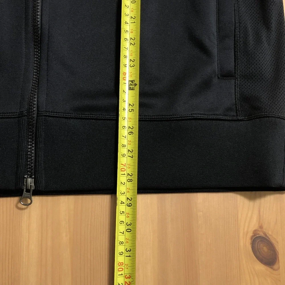 Nike Livestrong Dri-FIT Full Zip Track Jacket Men's M Black Yellow Workout